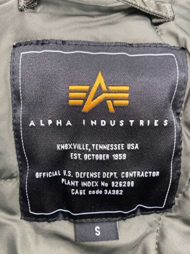 商品画像：フライトジャケット/S/ナイロン/KHK/2030-476 3