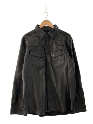 商品画像：bikers/レザージャケット・ブルゾン/48/レザー/BLK// 1