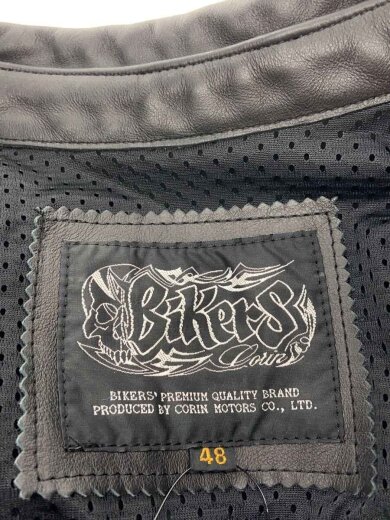 商品画像：bikers/レザージャケット・ブルゾン/48/レザー/BLK// 3