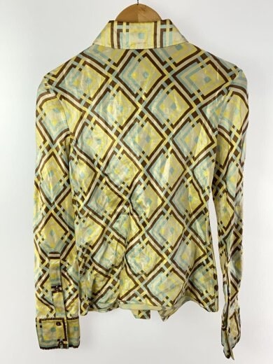 商品画像：長袖ブラウス/34/リネン/YLW 2