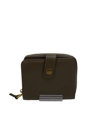 商品画像：2つ折り財布/レザー/BEG/レディース 1