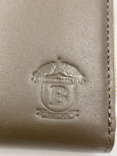 商品画像：2つ折り財布/レザー/BEG/レディース 3