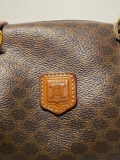 商品画像：パピヨン/マカダム/軽度のスレ/使用感有/PVC/BRW/総柄 5