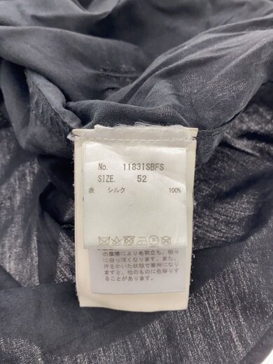商品画像：長袖シャツ/52/シルク/BLK/1183ISBFS 5