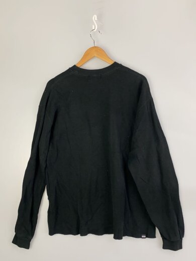 商品画像：長袖Tシャツ/L/コットン/BLK/02221CL09 2