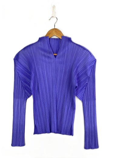 商品画像：長袖カットソー/3/ポリエステル/BLU/PP33-JK202 1