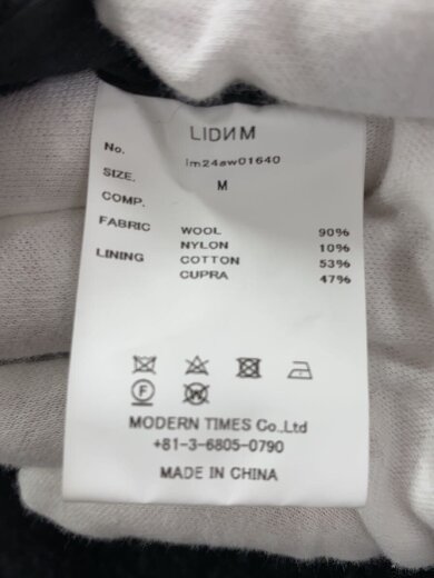 商品画像：コート/M/ウール/GRY/im24aw01640 4