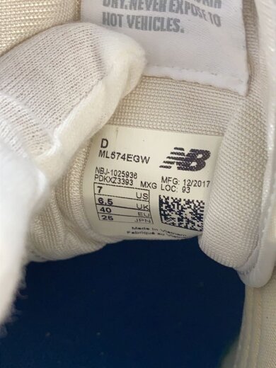 商品画像：ニューバランス/ML574/26cm/SLV 5