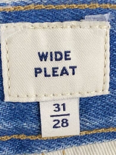 商品画像：WIDE PLEAT PANTS/31/デニム/BLU/PC9-A9136-0002 5