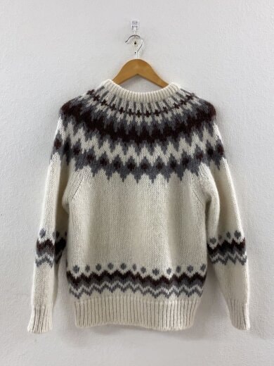 商品画像：ニット・セーター(厚手)/1/アンゴラ/WHT/BN-20FL-054// 2