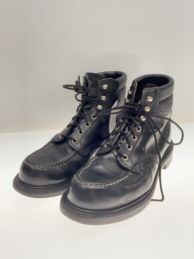商品画像：レースアップブーツ・スーパーソールモックトゥ/26.5cm/BLK/レザー// 2
