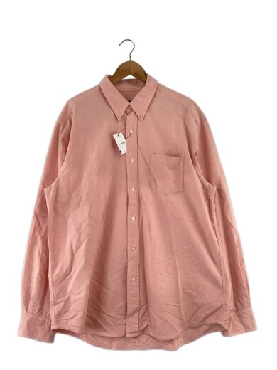 商品画像：長袖シャツ/XL/コットン/PNK/無地// 1