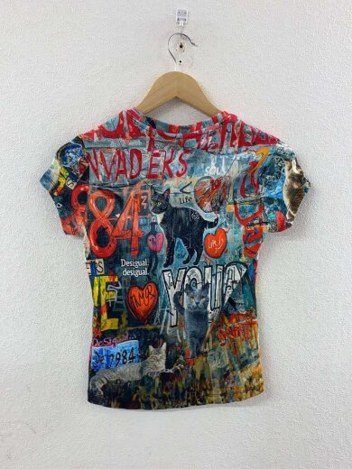 商品画像：Tシャツ/M/コットン/PNK/総柄// 2