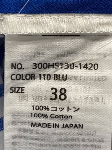 商品画像：長袖ブラウス/38/コットン/BLU/300HS130-1420 4