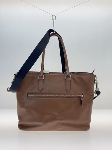 商品画像：ショルダーバッグ/レザー/BRW/無地/c2841 3