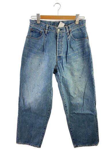 商品画像：VINTAGE REPRODUCTION SPLASHED DENIM JEANS/ストレートパンツ/M/デニム 1