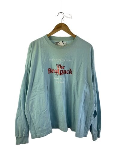商品画像：BRAT PACK/SPANGLE TEE/長袖Tシャツ/FREE/コットン/BLU/21aw c-8 1
