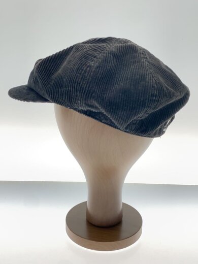 商品画像：ハンチング/M/コーデュロイ/BLK/無地/メンズ 2