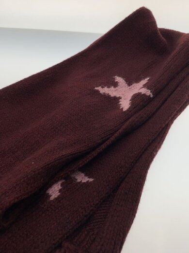 商品画像：マフラー/アクリル/RED/レディース/86021 EF3 4