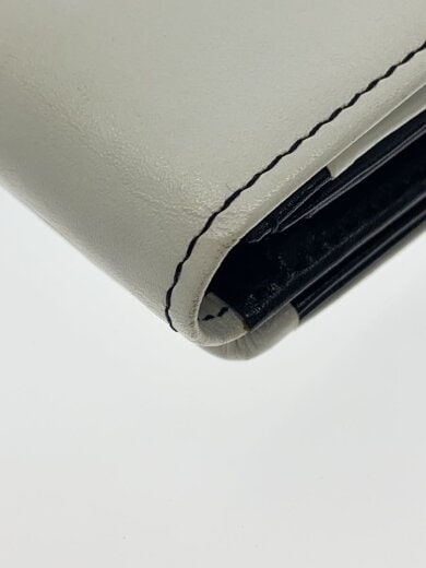 商品画像：2つ折り財布/レザー/WHT/レディース 8