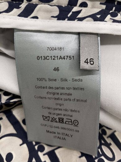 商品画像：20SS/OBLIQUE PIXEL BERMUDA SHORTS/ショートパンツ/46/シルク/GRY/総柄 5