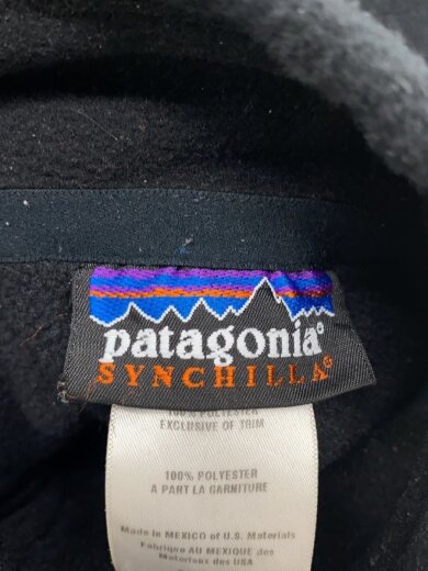 商品画像：フリースベスト/S/ポリエステル/BLK/無地/11408F9 3