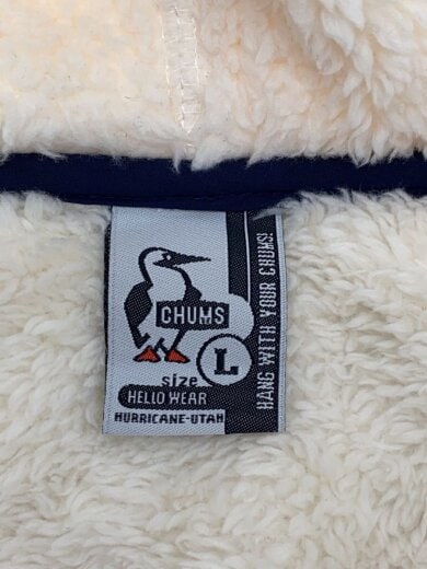 商品画像：フリースジャケット/L/ポリエステル/BEG/無地/CH04-1245 3