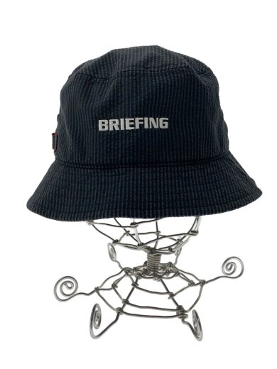 商品画像：バケットハット/L/ポリエステル/BLK/ストライプ/メンズ/BRG241MC4// 1