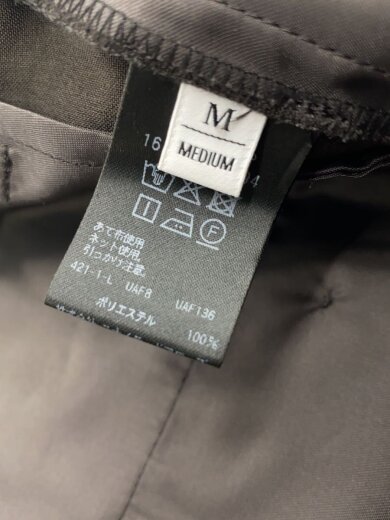 商品画像：ポプリン/2タックラップパンツ/ストレートパンツ/M/ポリエステル/BRW/無地/1614-126-64 5