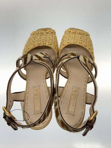 商品画像：サンダル/38/BRW/ハラコ/ゼブラ/1XP191 3