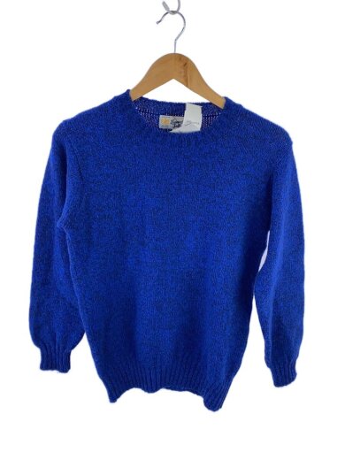 商品画像：ニット・セーター(厚手)/36/ウール/NVY/無地 1