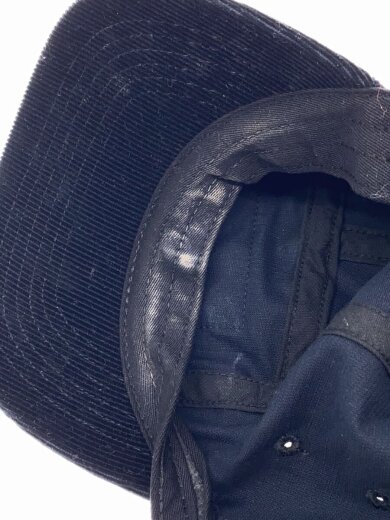 商品画像：6-PABNNEL/キャンプキャップ/FREE/コーデュロイ/BLK/無地/メンズ 7