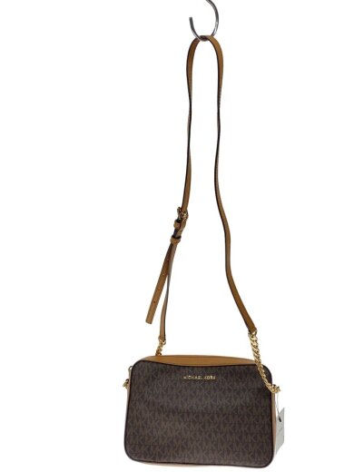 商品画像：ショルダーバッグ/フェイクレザー/BRW/総柄/35f8gttc3b 1