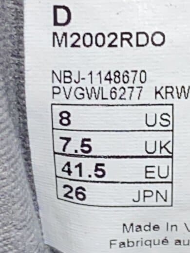 商品画像：M2002/ネイビー/26cm/NVY 5