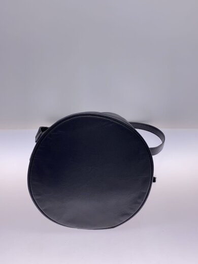 商品画像：ショルダーバッグ/レザー/BLK/無地/バケツ型// 4