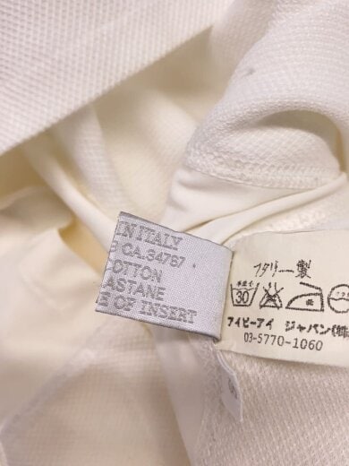 商品画像：長袖カットソー/S/コットン/WHT/無地// 5