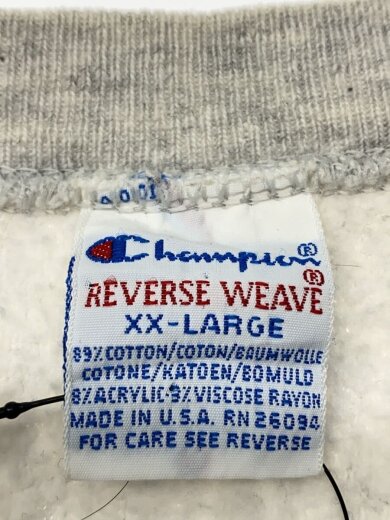 商品画像：スウェット/XXL/コットン/GRY// 3