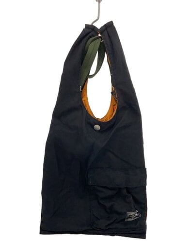 商品画像：GROCERY BAG/ストラップ付/トートパック/BLK 1