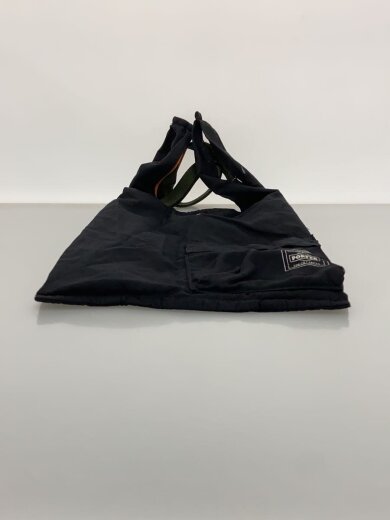 商品画像：GROCERY BAG/ストラップ付/トートパック/BLK 4