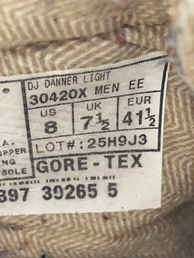 商品画像：DANNER LIGHT ダナーライト / ダナー フルグレイン/GORE-TEX/US8/30420X// 5