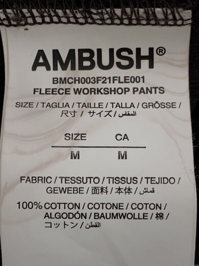 商品画像：ボトム/M/コットン/BLK/無地/BMCH003F21FLE001// 4