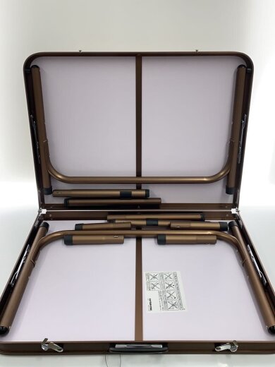 商品画像：×CITY CREEK/折り畳みテーブル/2~3人用/ORN 5