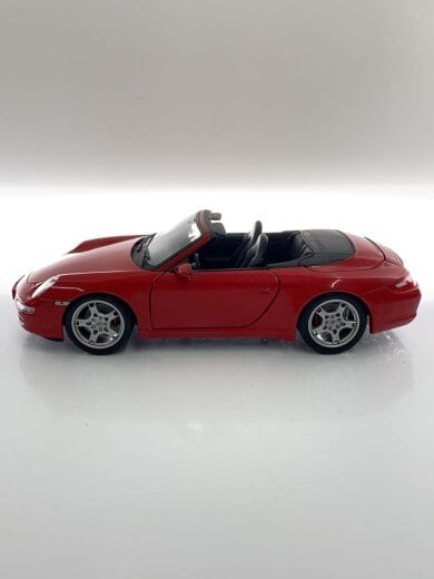 商品画像：1/43ポルシェ/911/カレラS/カブリオレ/メタリックレッド/ミニカー/RED 2