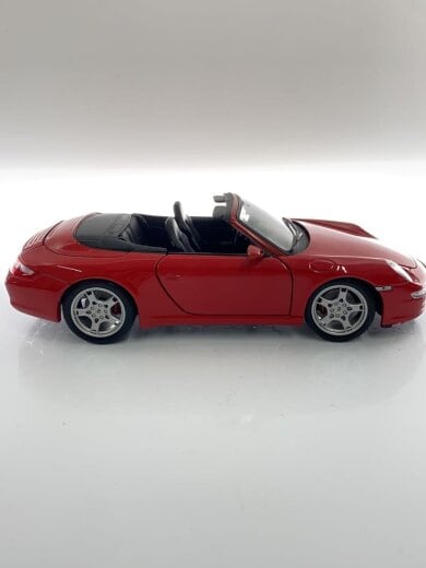 商品画像：1/43ポルシェ/911/カレラS/カブリオレ/メタリックレッド/ミニカー/RED 3