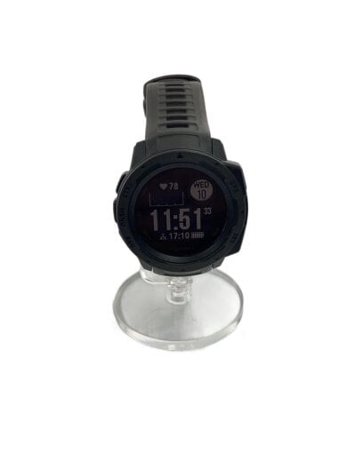 商品画像：スマートウォッチ/デジタル/ラバー/BLK/BLK 1