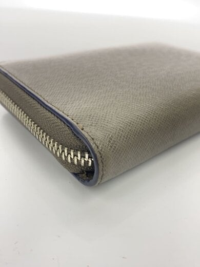 商品画像：2つ折り財布/レザー/GRY/メンズ 7