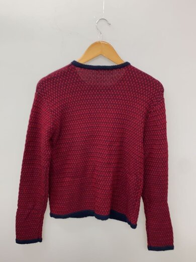 商品画像：ツィードニットカーディガンカーディガン(厚手)/1/ウール/RED/GN2232921-220418 2