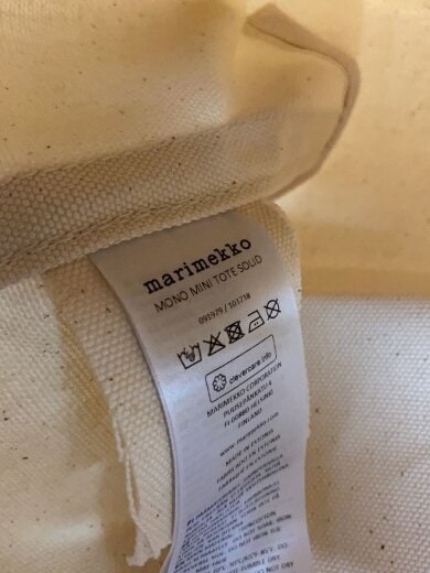 商品画像：MONO MINI TOTE SOLID/トートバッグ/キャンバス 5