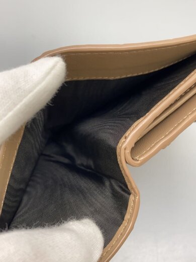 画像：FURLAクロコ型押し2つ折り財布/--/BEG/レディース6