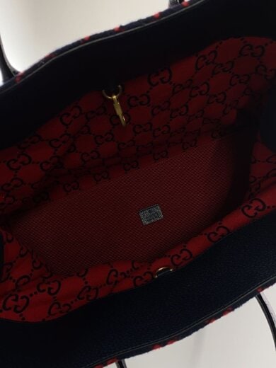 商品画像：トートバッグ_GGウール/ウール/BLU 6